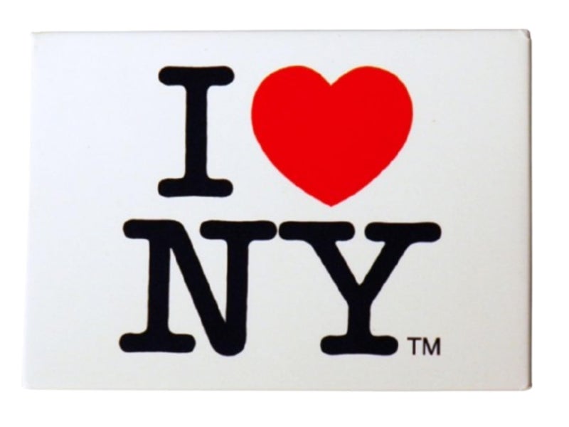 I Love New York Jumbo Magnet, New York Magnets, NYC Souvenirs, Fridge Magnets, NY Magnet